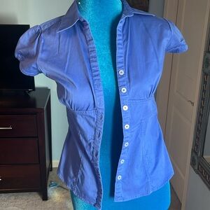 Banana republic blue button down